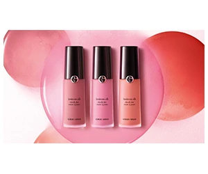 Armani Beauty: Get Your Free Luminous Silk Cheek Tint Today!