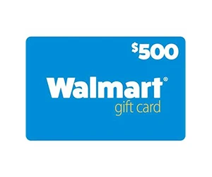 Win a $500 Walmart eGift Card - Register Now!