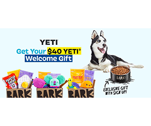 Pamper Your Pup with Monthly Dog Goodies - Get a FREE YETI® Dog Bowl!