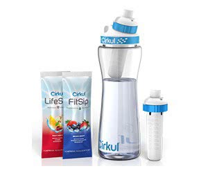 Cirkul Water Bottle with Flavor Cartridges - Get a Free Trial Kit Today!