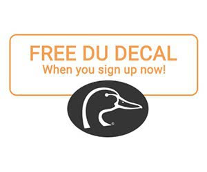 Get Your Free Ducks Unlimited Decal by Signing up for Our Email Newsletter
