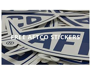 Claim Your Free AFTCO Vinyl Sticker