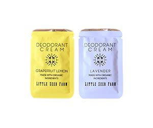 Get 2 Free Samples of Little Seed Farm Natural Deodorant Cream - Aluminum and Baking Soda-Free!