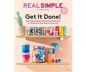 Receive 12 Free Issues of Real Simple Magazine + Bonus Magazine of Your Choice!