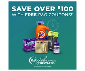 Save $30+ on Tide, Crest, Bounty, and More with P&G Good Everyday Rewards