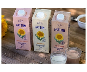 Claim Your Free LATTINI Sunflower Seed Milk - Sweetened, Unsweetened, or Chocolate!