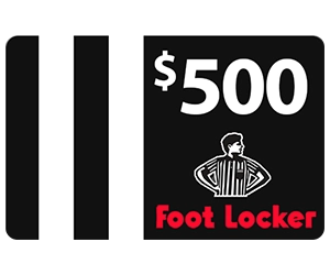 Score Your Free $500 Footlocker Gift Card Today!