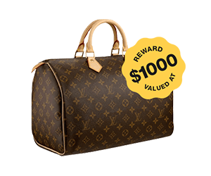 Grab Your Free $1000 Louis Vuitton Designer Bag Now!