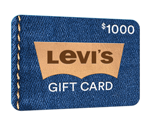 Claim a $1000 Levi's Gift Card for Free!