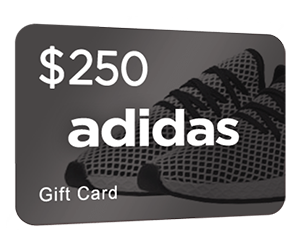 Free $250 Adidas Gift Card Giveaway