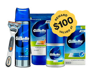 Get $100 Worth of Gillette Products for Free!