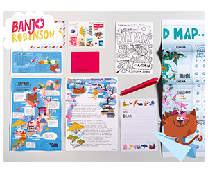 Ignite Your Child's Passion for Reading with Banjo Robinson's FREE Personalized Letters and Activities!