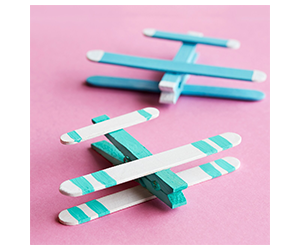 Free Stick Airplanes Craft Event at Michaels on July 13th