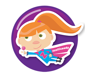 Enter to Win a Year's Supply of Zolli Candy + Get a Free Zuper Girl Sticker!