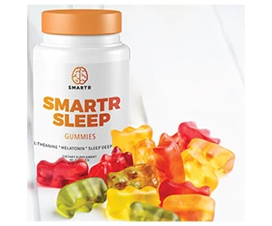 FREE SMARTR Sleep Gummies & BioGlow Biotin Gummies - Limited Time Offer!