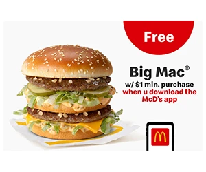 Free Big Mac Offer: Download App & Enjoy Delicious Rewards!