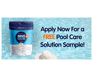 EeziBlue Monthly Pool Algaecide Treatment Sample - Keep Your Pool Sparkling Clear!