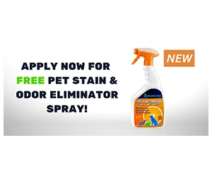 EcoStrong Organic Orange Pet Stain & Odor Eliminator - Get Your FREE Sample Today!