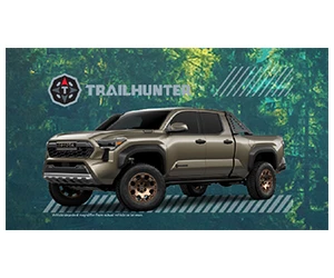 2024 Tacoma Trailhunter & $25,000 Cash Sweepstakes