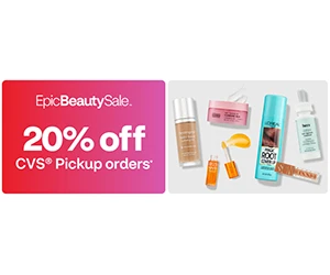 20% Off with Buy Online, Pick Up In-Store at CVS! Use Promo Code PICKUP20