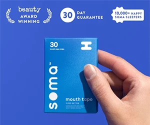 Claim Your Free Sample of Soma Mouth Tape for Better Sleep!