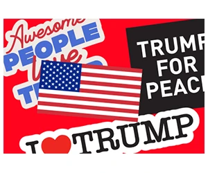 Claim Your Free Trump Sticker Pack & Stand Against Anti-Trump Hate!