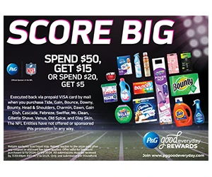 Save Big with P&G Good Everyday Rewards: Get up to $15 Back!