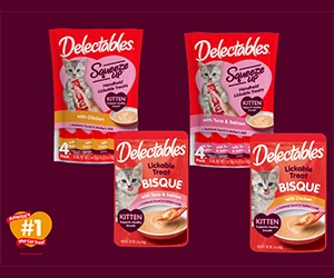 Spoil Your Kitten with Free Hartz Delectables™ Kitten Treats