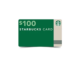 Enter to Win a $100 Starbucks Gift Card!