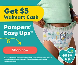 Get $5 Off Pampers Easy Ups at Walmart with Ibotta!