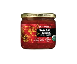 Spice Up Your Meals with a FREE Jar of Sky Valley Sambal Oelek Chili Paste!