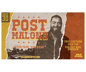 Win a VIP Trip to See Post Malone Live at Wild Horses!