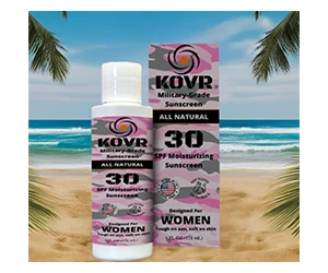 Get Your Free Sample of KOVR All-Natural Sunscreen Today!