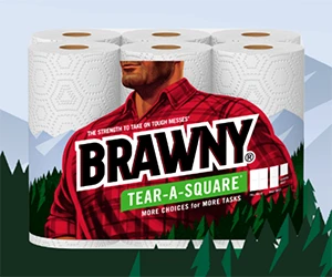 Enter to Win a Year's Supply of Brawny Paper Towels!