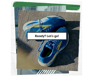 Win a $160 Brooks Footwear eGift Code - Scratch to Reveal Your Prize!