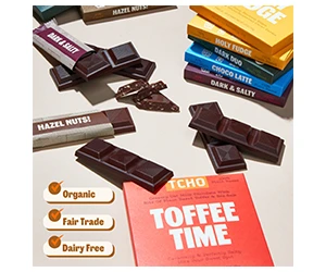 Indulge in Deliciousness with a Free TCHO Chocolate Bar!