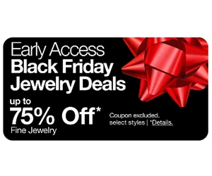 JCPenney Black Friday Jewelry Sale - Up to 75% Off Stylish Accessories!