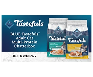 Get a Free Bag of BLUE Tastefuls™ Cat Food - Join the Lucky 480 Cat Parents!