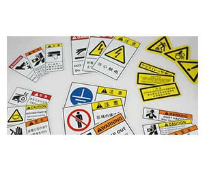 Free Samples of Asian Safety Labels