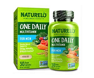 Get a Free Sample of Naturelo Men Multivitamin - Sign up with Facebook Now!