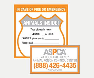 Order Your Free ASPCA Pet Safety Pack + Magnet Today!