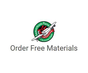 Order Free Operation Christmas Child Shoebox Materials