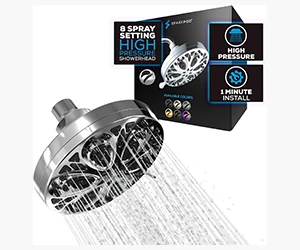 Luxury Shower Heads Giveaway: Apply for Your Free SparkPod Sample Today!