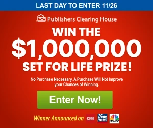 PCH Surveys: Win Up to $1,000,000 in the Prize of a Lifetime!