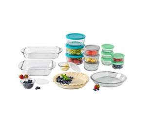 Claim Your Free 30-Piece Glass Food Storage Set for Holiday Leftovers!