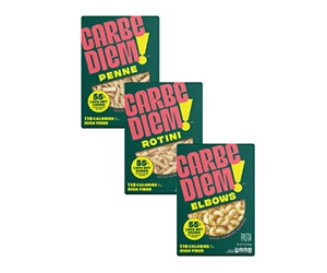 Claim Your Free Carbe Diem Lower Net Carb Pasta Now!