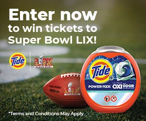 Win Super Bowl LIX Tickets with P&G Good Everyday!