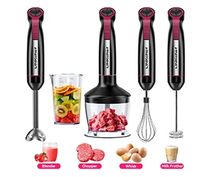 Upgrade Your Culinary Experience with the LINKChef 5-in-1 Immersion Blender for Only $26.99 at Walmart!