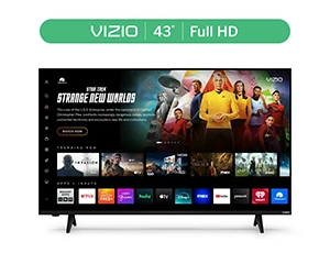 Enhance Your Entertainment Setup: VIZIO 43” Full HD 1080p Smart TV Only $148!