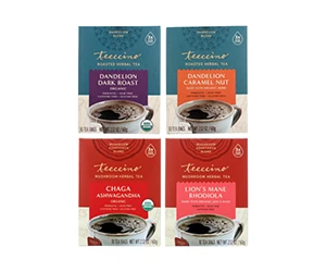 Indulge in Rich, Caffeine-Free Herbal Tea - Claim Your FREE Box of Teeccino!